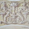 Decorazione classica speculare